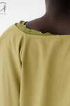 BASERANGE Tabby Star Long Sleeve T-Shirt Portugal BAS-TOTA-CG-SU24-ONE YELLOW